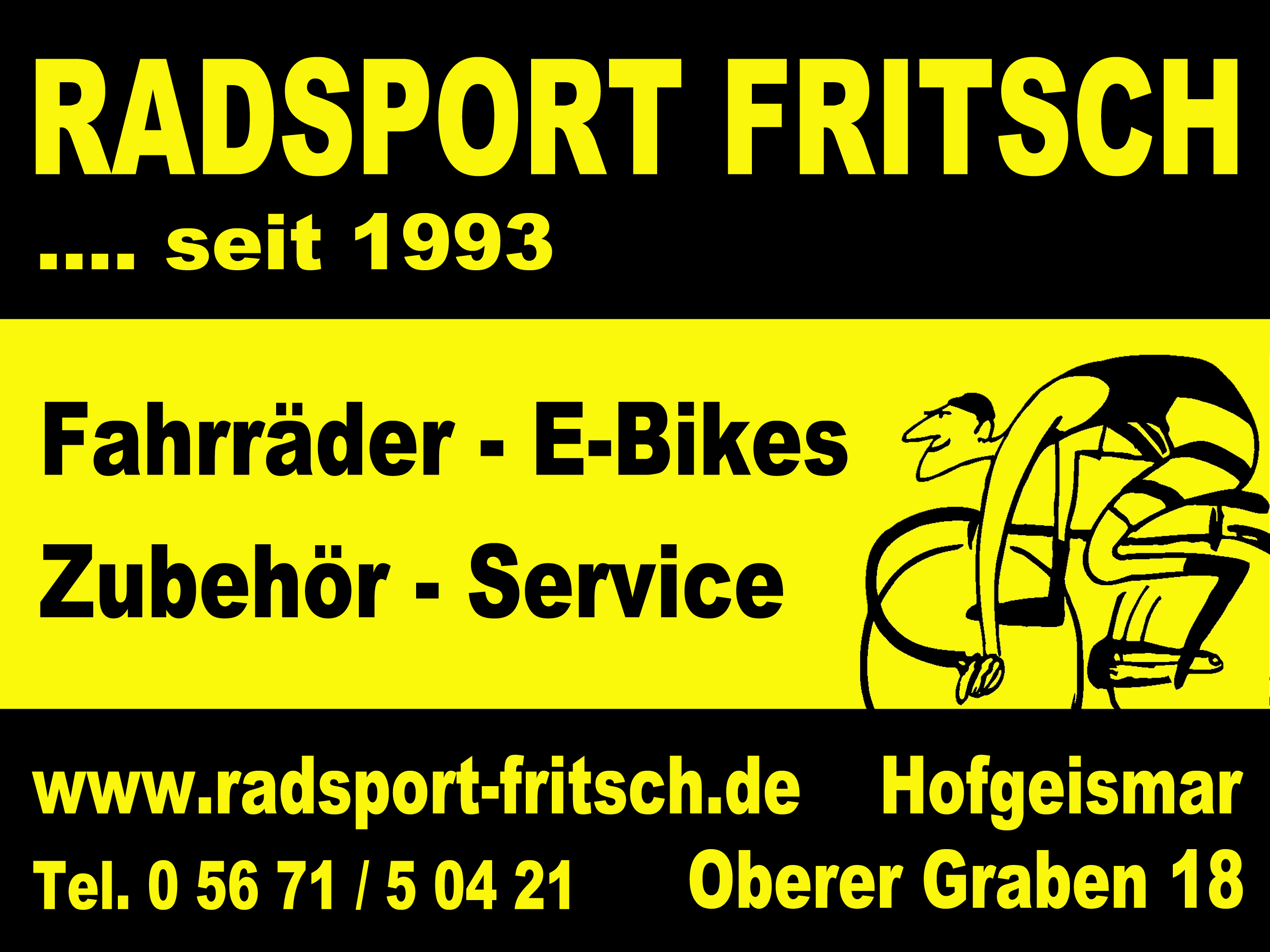 Radsport Fritsch Fahrräder-Zubehör-Service in Hofgeismar - Logo