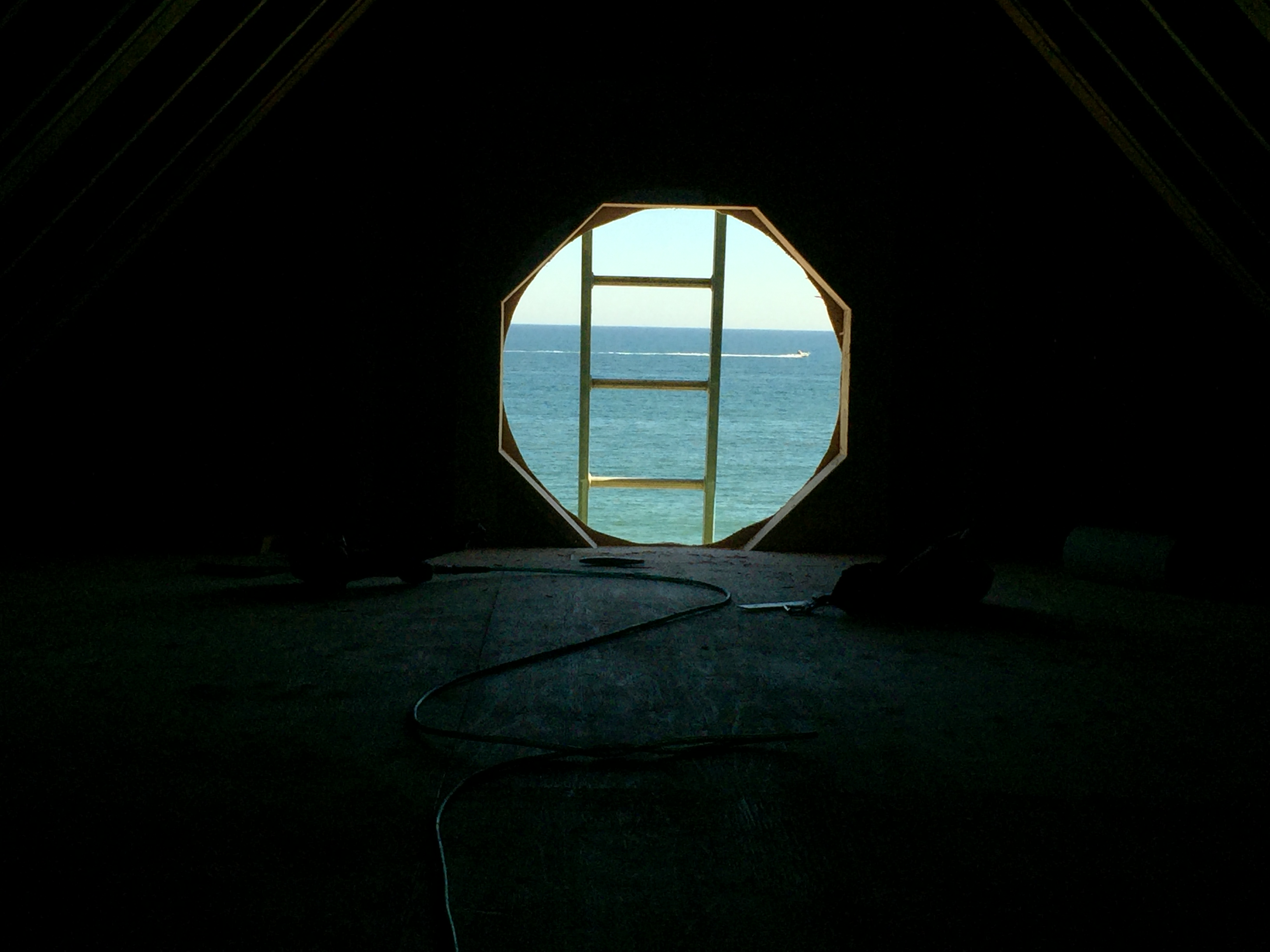 Nov. 4 - Mantoloking Ocean Project - third floor window view (rear)