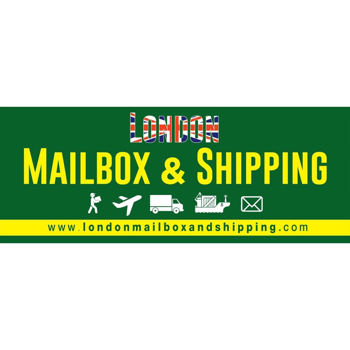 London Mailbox And Shipping Logo