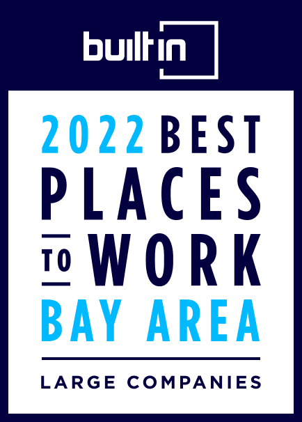 2022 Built In Best Places to Work Bay Area - Large Category logo
