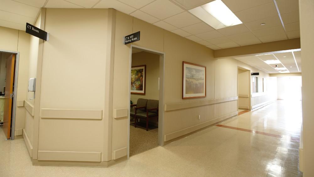 Memorial Hermann Imaging Center - Pearland interior hallways.