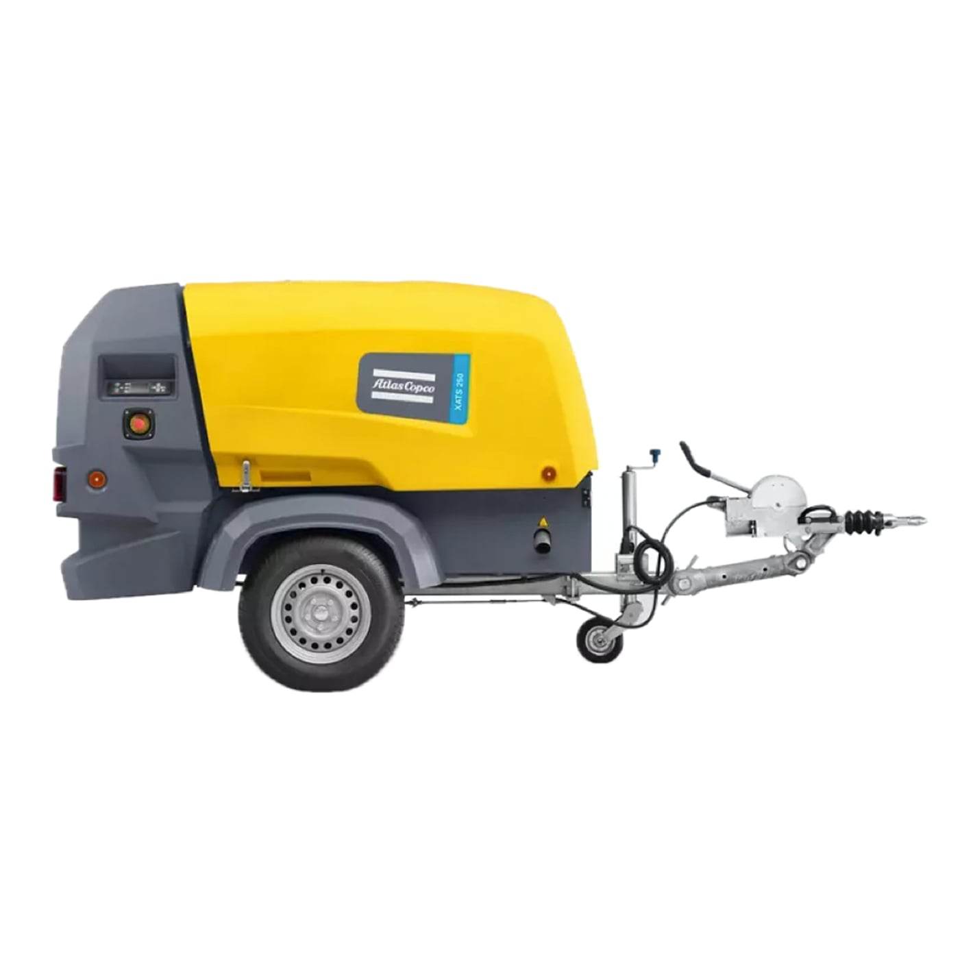 Portable Air Compressor Rental Equipment - Power up your jobsite with dependable tow-behind air compressors from Herc Rentals. Our portable yet powerful units deliver a continuous air supply