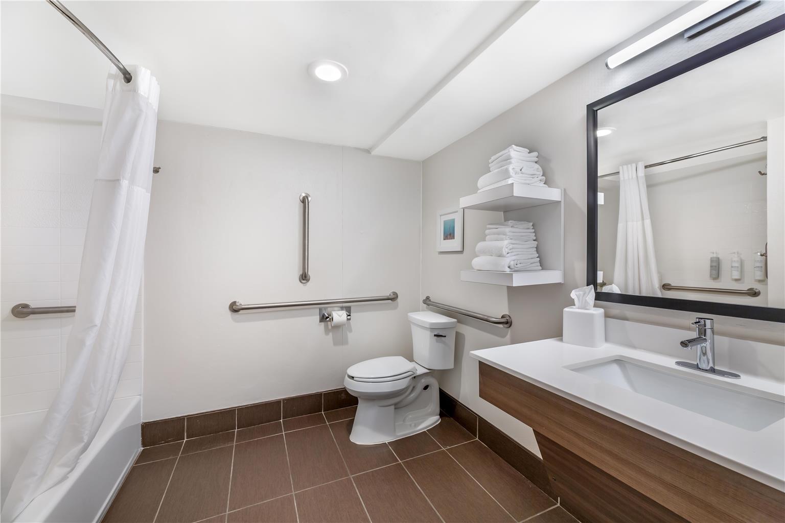 Guest room bath 
