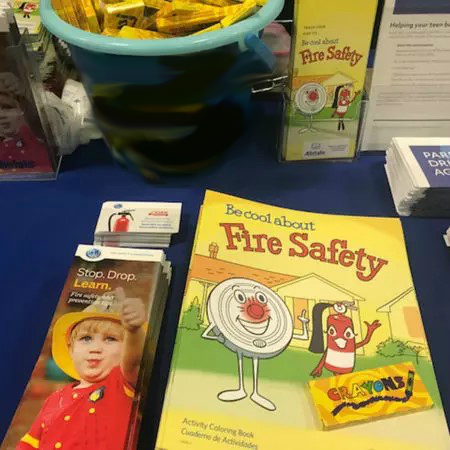 Fire Safety and preventive!  You don't have to wait for an expo to get these.  Contact me today and I'll get them to you.