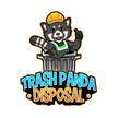 Trash Panda Disposal Logo