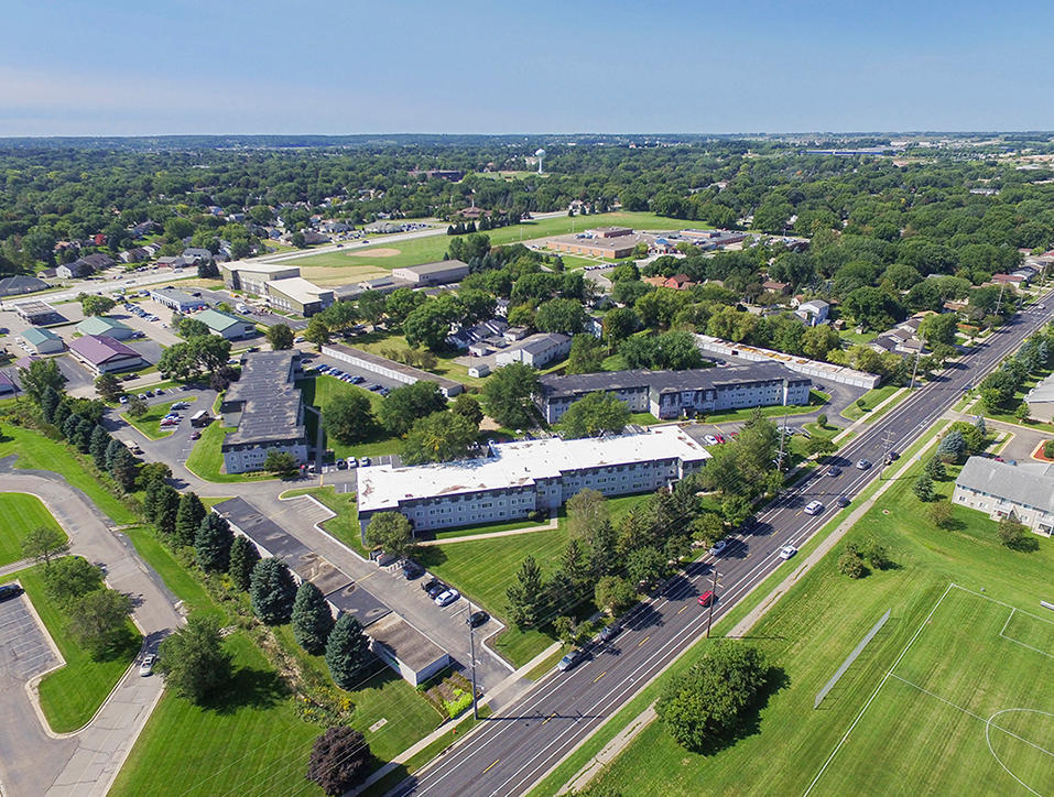 Aerial View Of Summit Square Apartment Homes