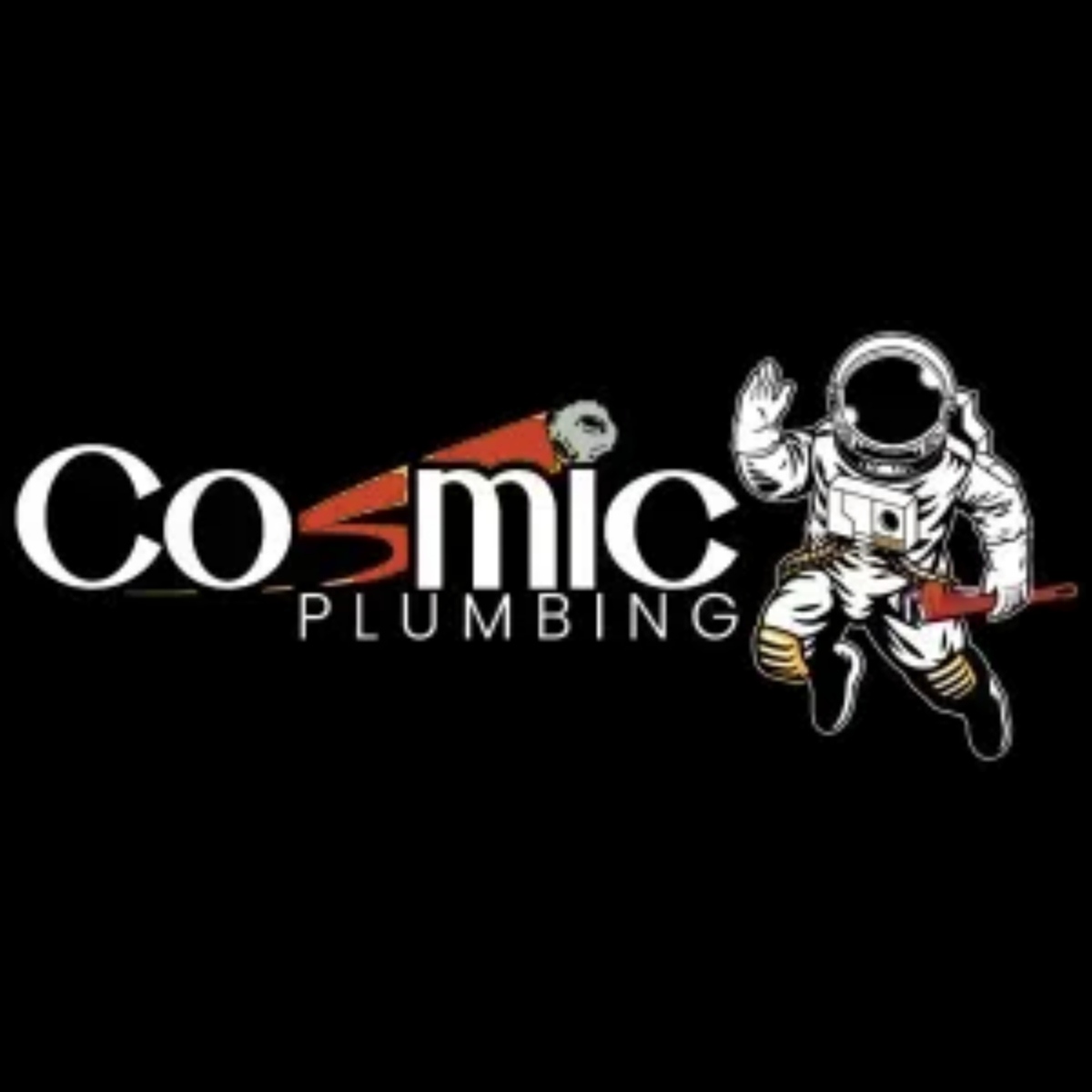 Cosmic Plumbing Logo