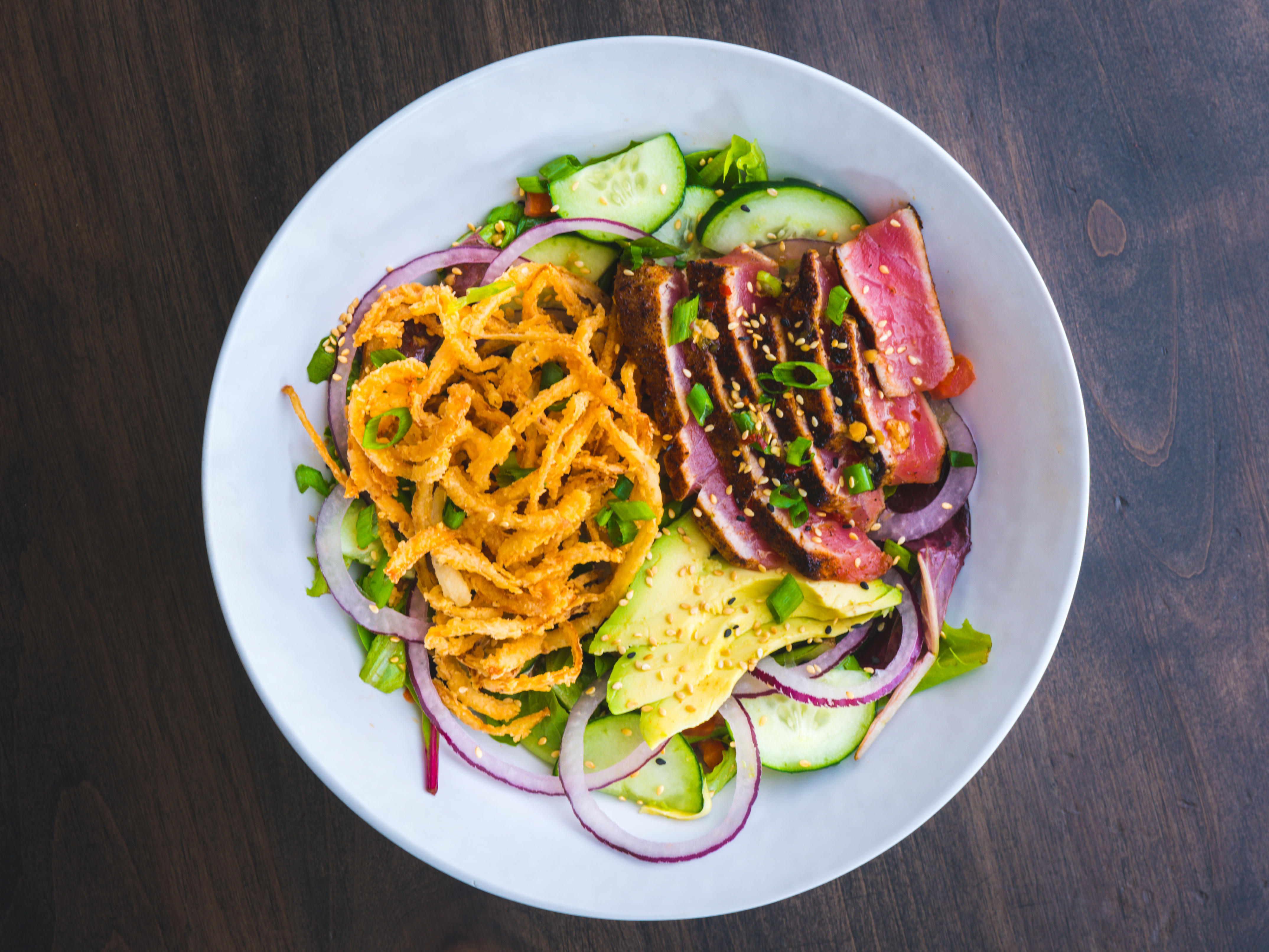 Seared Ahi Tuna Salad