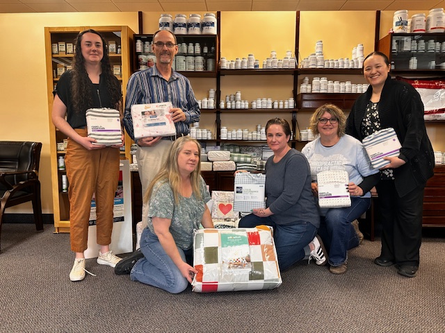 Staff at Prior Lake Chiropractic benefit for Sleep In Heavenly Peace