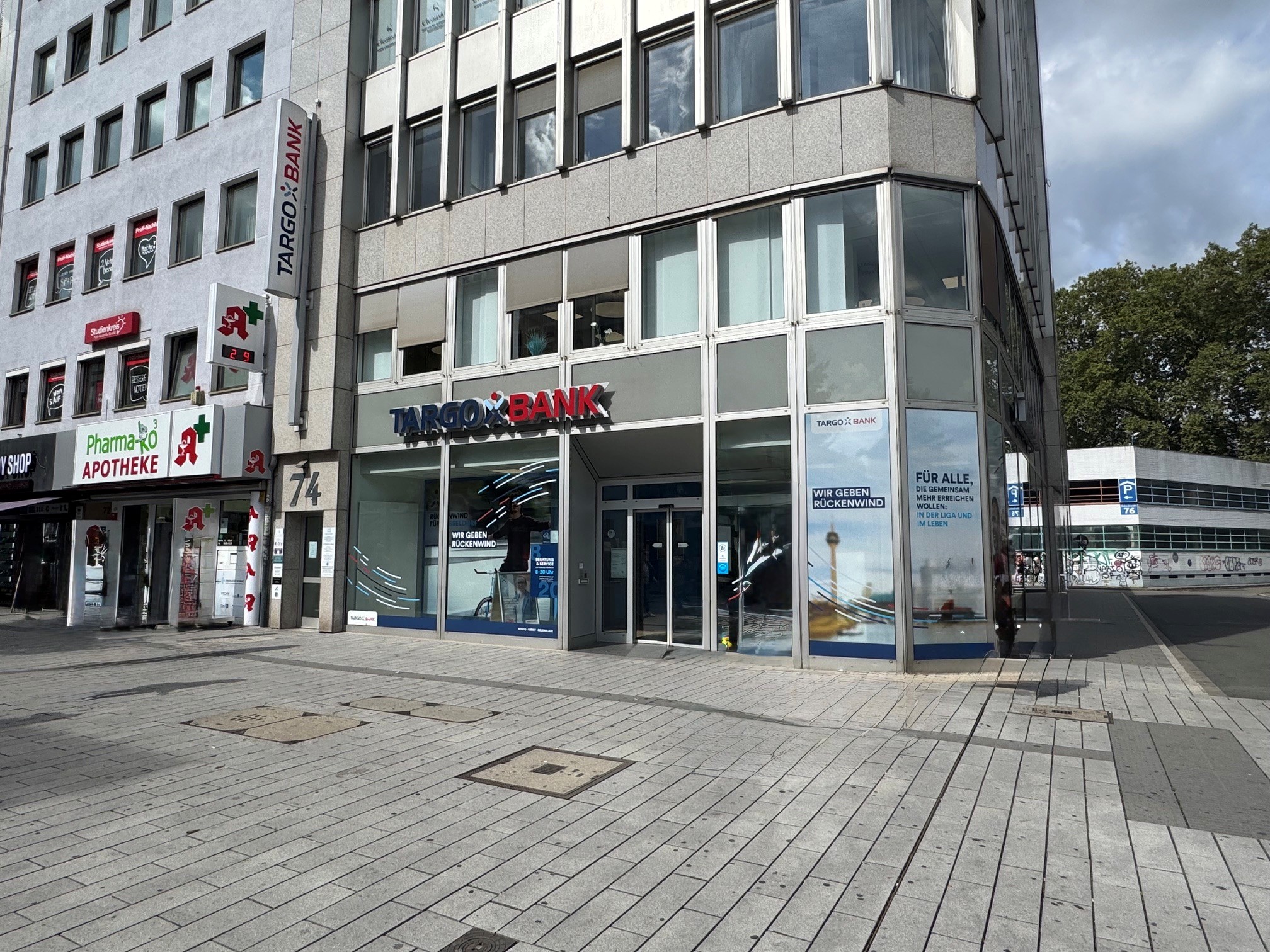 TARGOBANK, Schadowstraße 74 in Düsseldorf