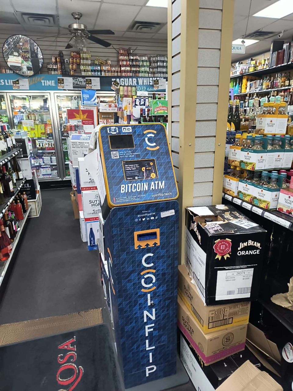 CoinFlip Bitcoin ATM - Golden Ox Liquor (Jacksonville) Logo