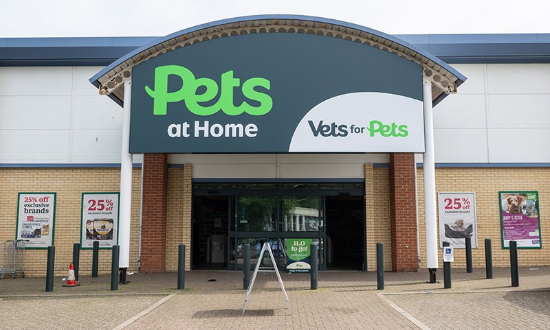 Front of the location