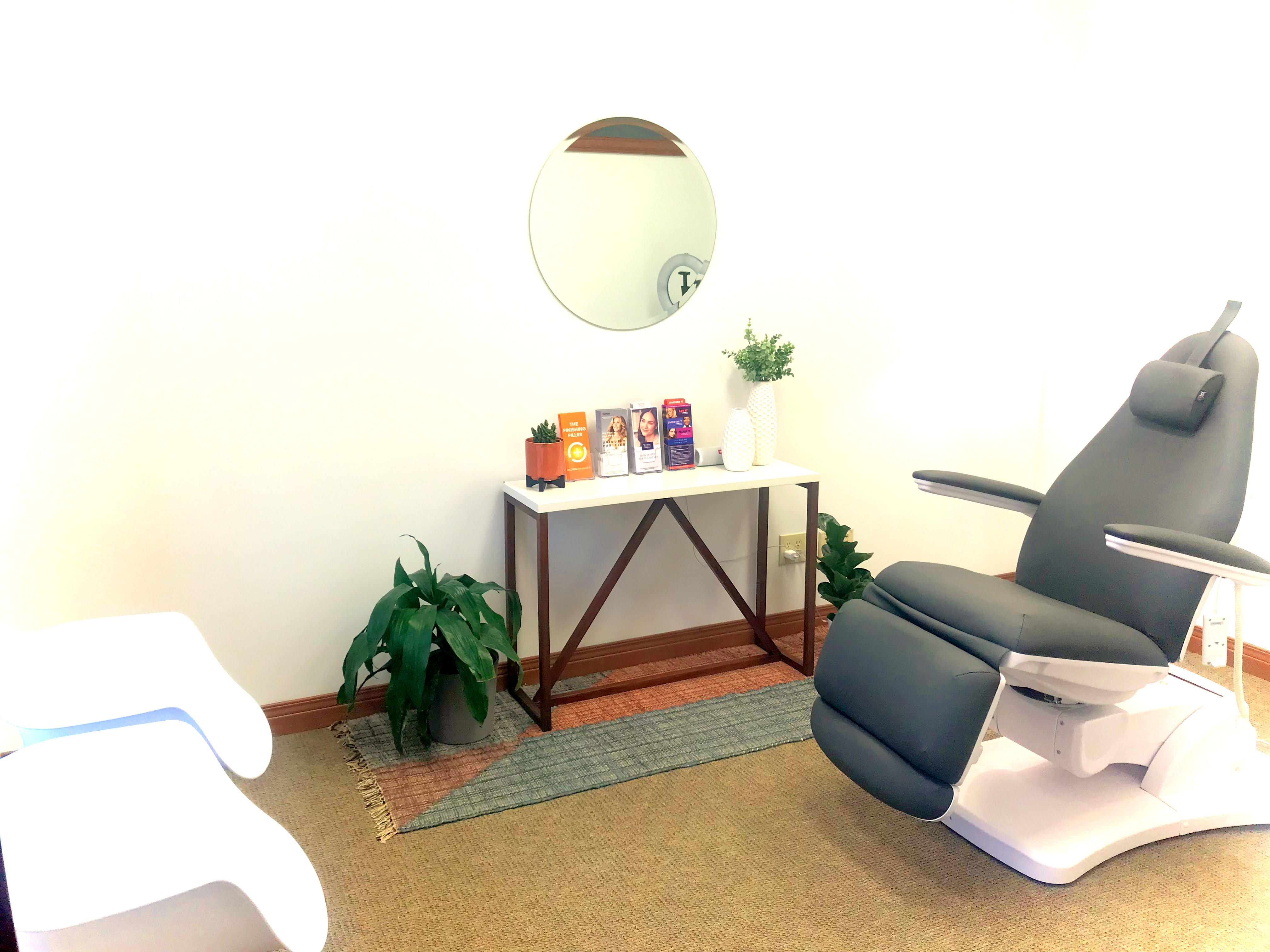 Treatment Room Bion Aesthetics and Med Spa 5510 S. East St. Suite D Indianapolis, IN 46227 (317) 797-9139