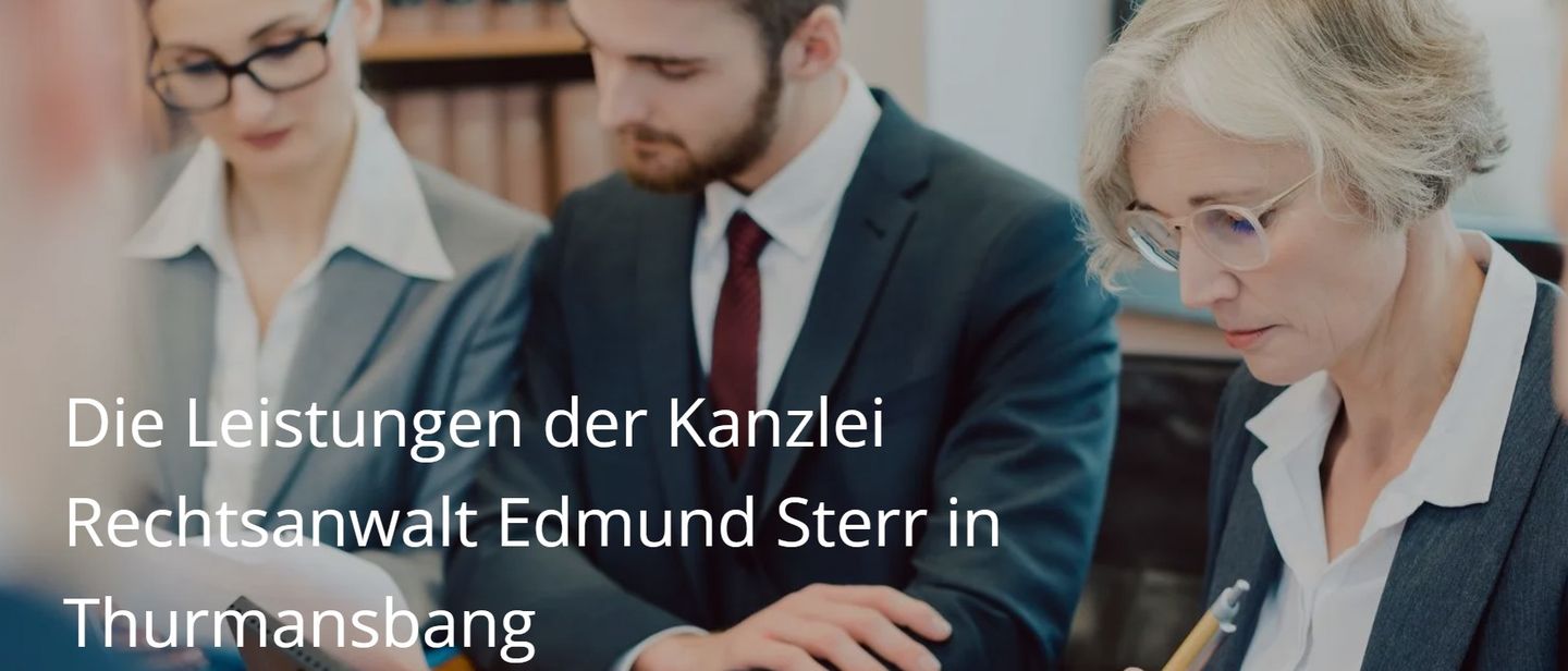 Bilder Rechtsanwalt Edmund Sterr - Verkehrsrecht