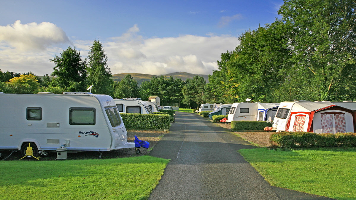 Brecon Beacons Caravan and Motorhome Club Campsite Brecon 01874 623325