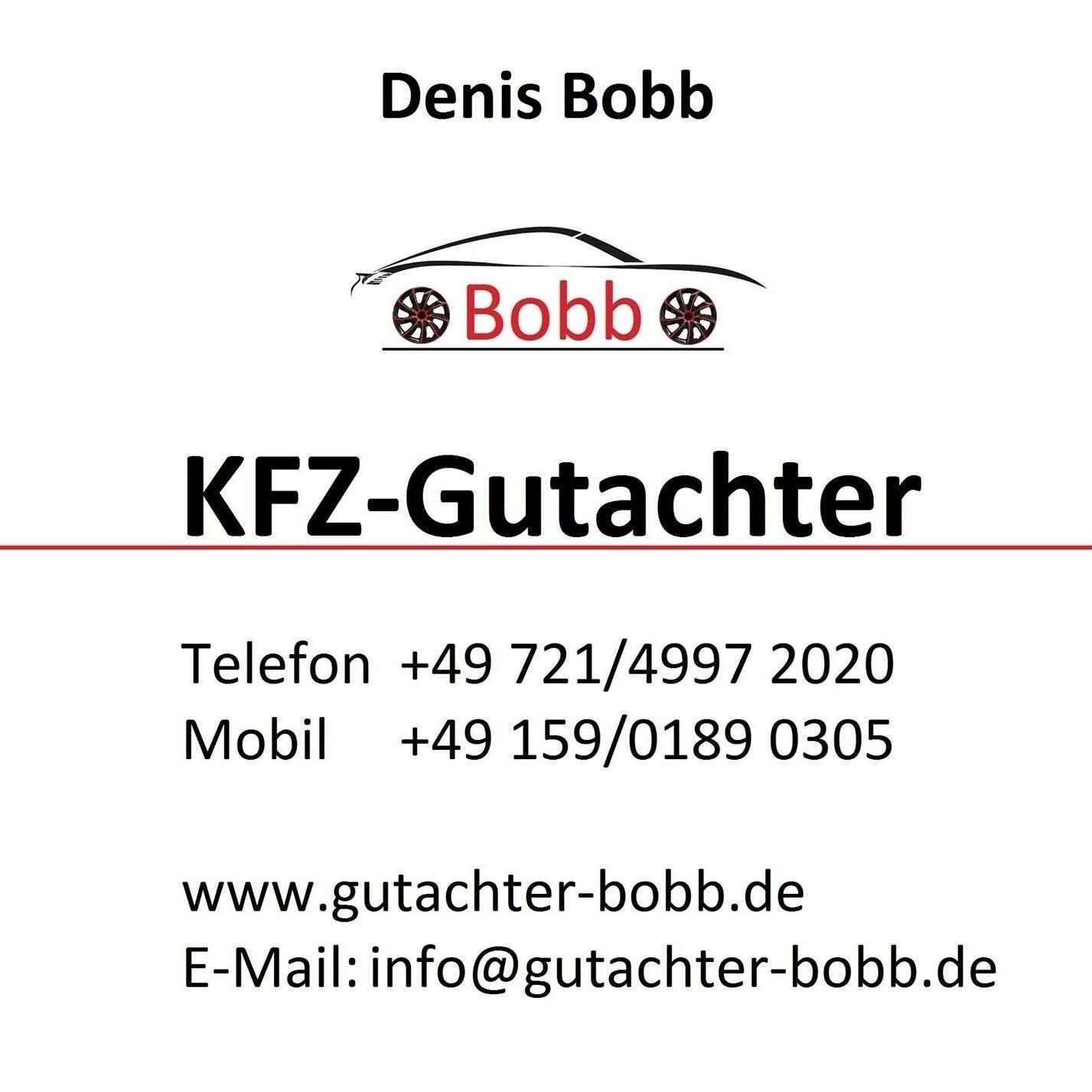 Logo KFZ - Gutachter Bobb Pforzheim