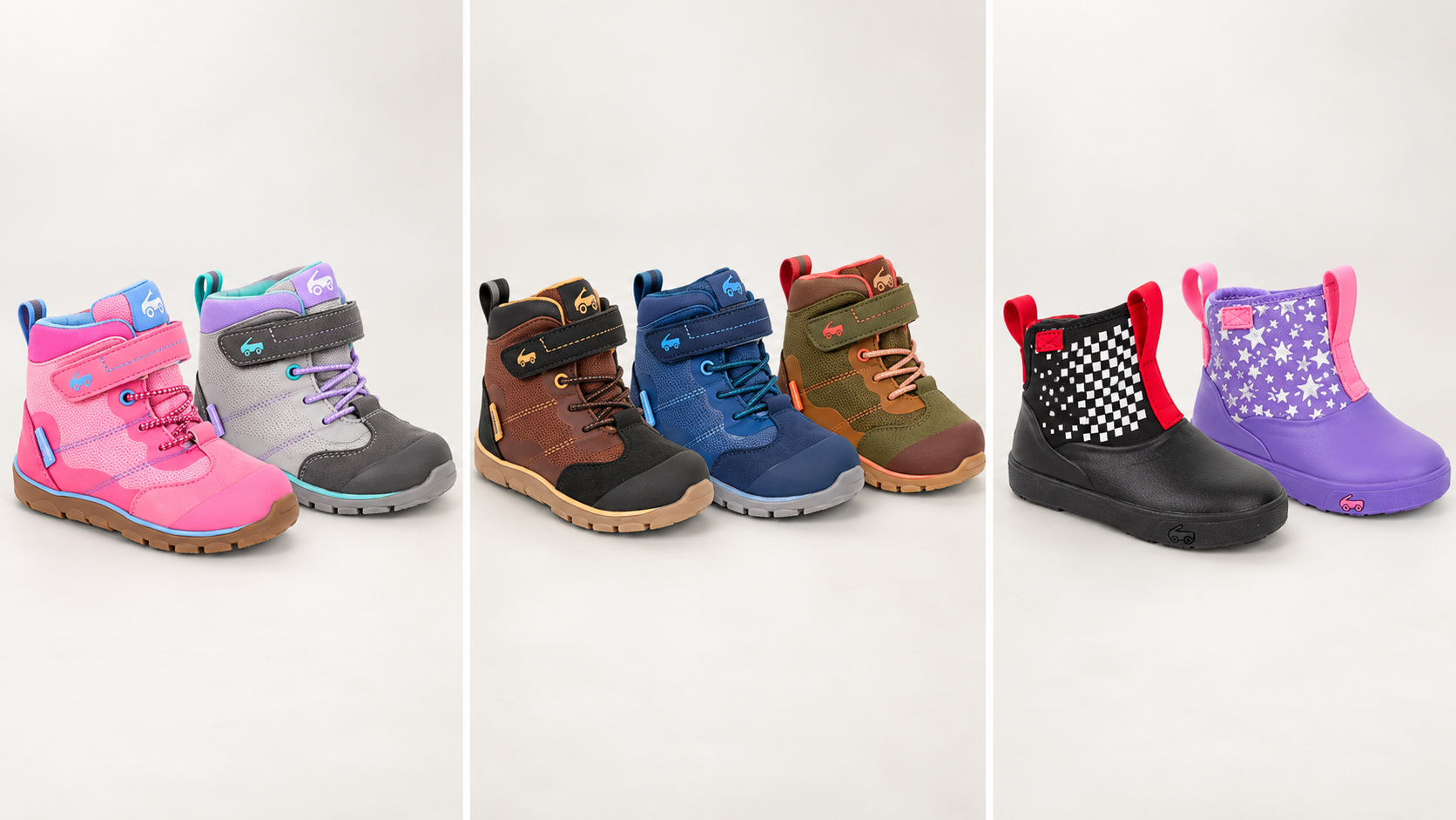 Get ready for colder weather with See Kai Run waterproof children's boots at Howard Curry Shoes, fea 