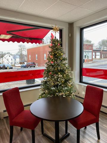 Christmas at David Tremblays State Farm insurance office, come by for a quote! Libson Falls