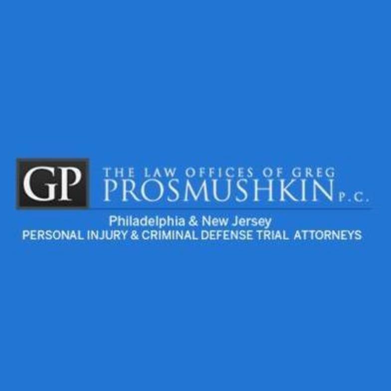 The Law Offices of Greg Prosmushkin, P.C. | Philadelphia Personal Injury Attorney Logo