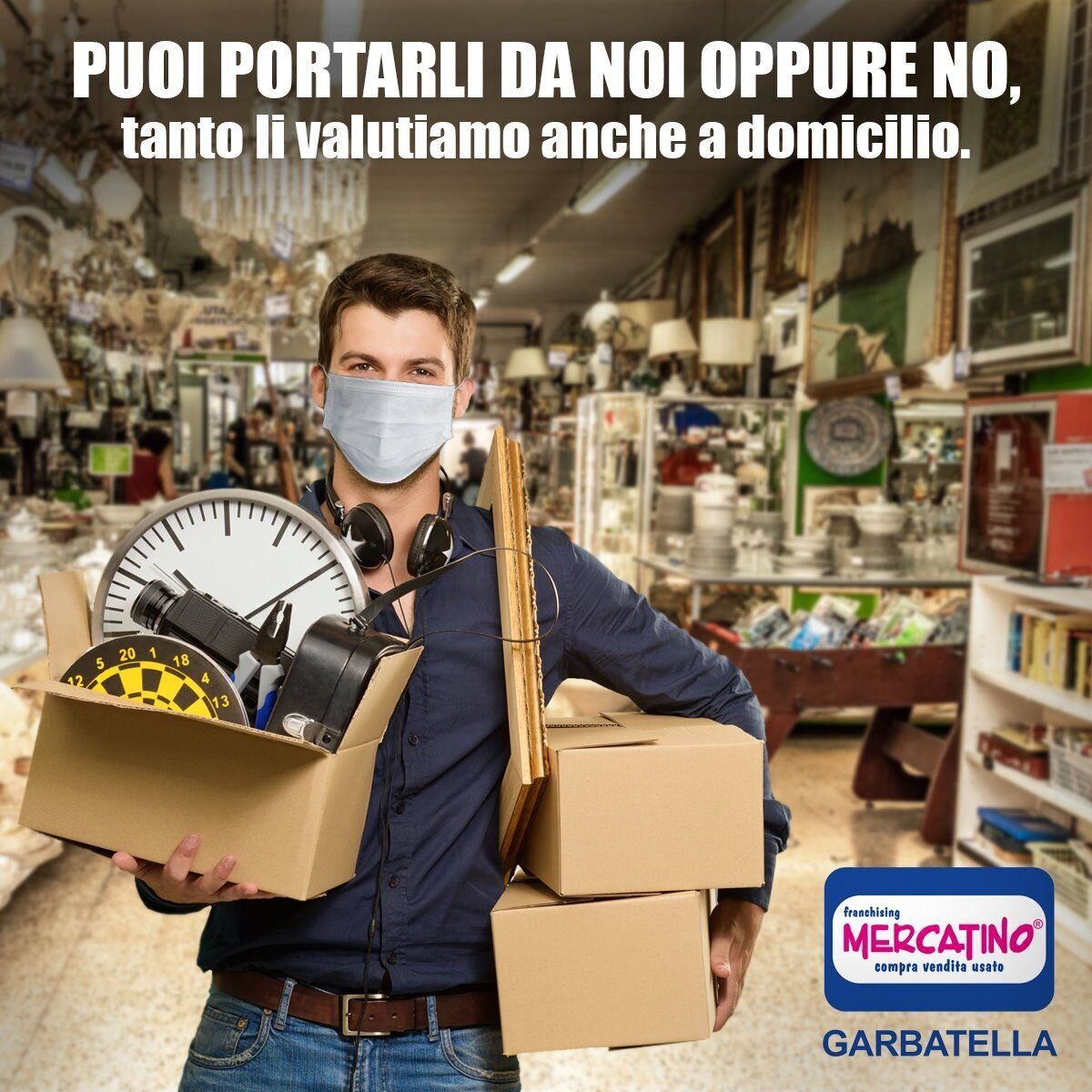 Mercatino usato Roma Garbatella franchising