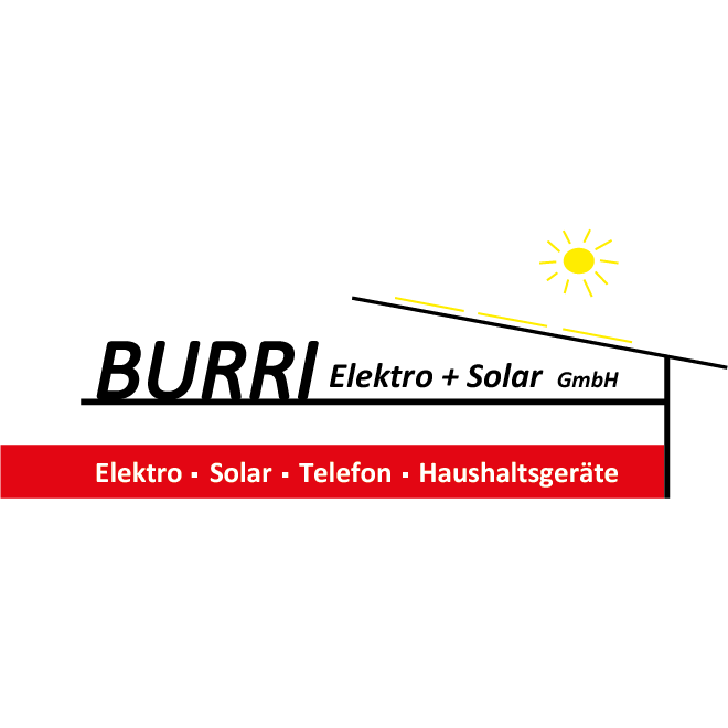 BURRI Elektro + Solar GmbH Logo