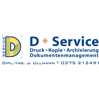 Logo D-Service Druck-Kopie-Archivierung