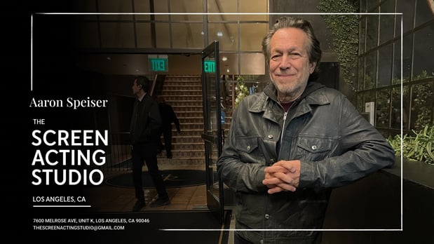 Images Aaron Speiser - The Screen Acting Studio