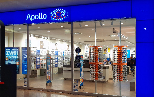 Apollo-Optik, Limbecker Platz 1A in Essen