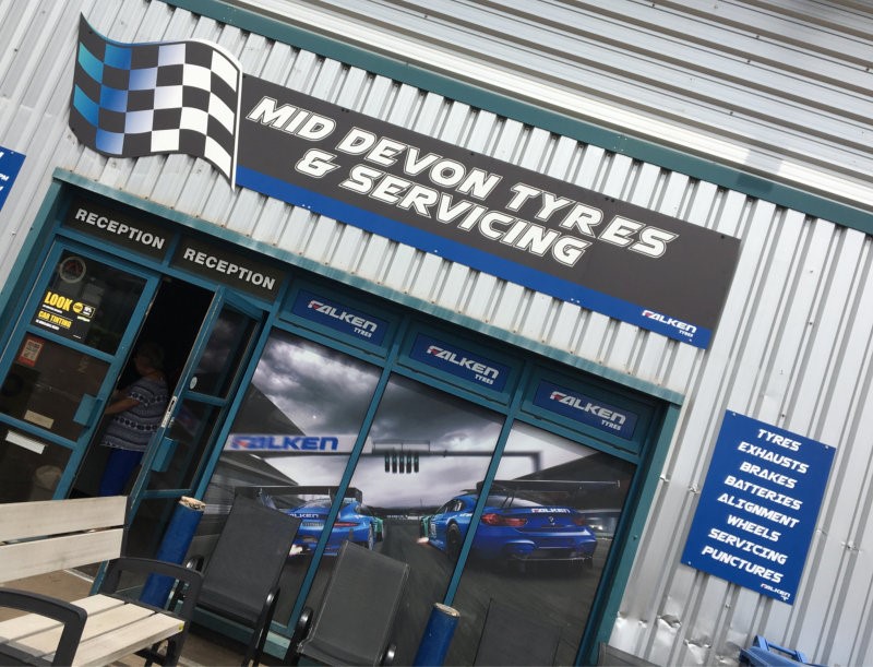 Mid Devon Tyres & Sevicing Exeter Exeter 01392 914616