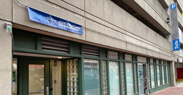 Images Tufts MC COVID-19 Testing and Vaccination Center