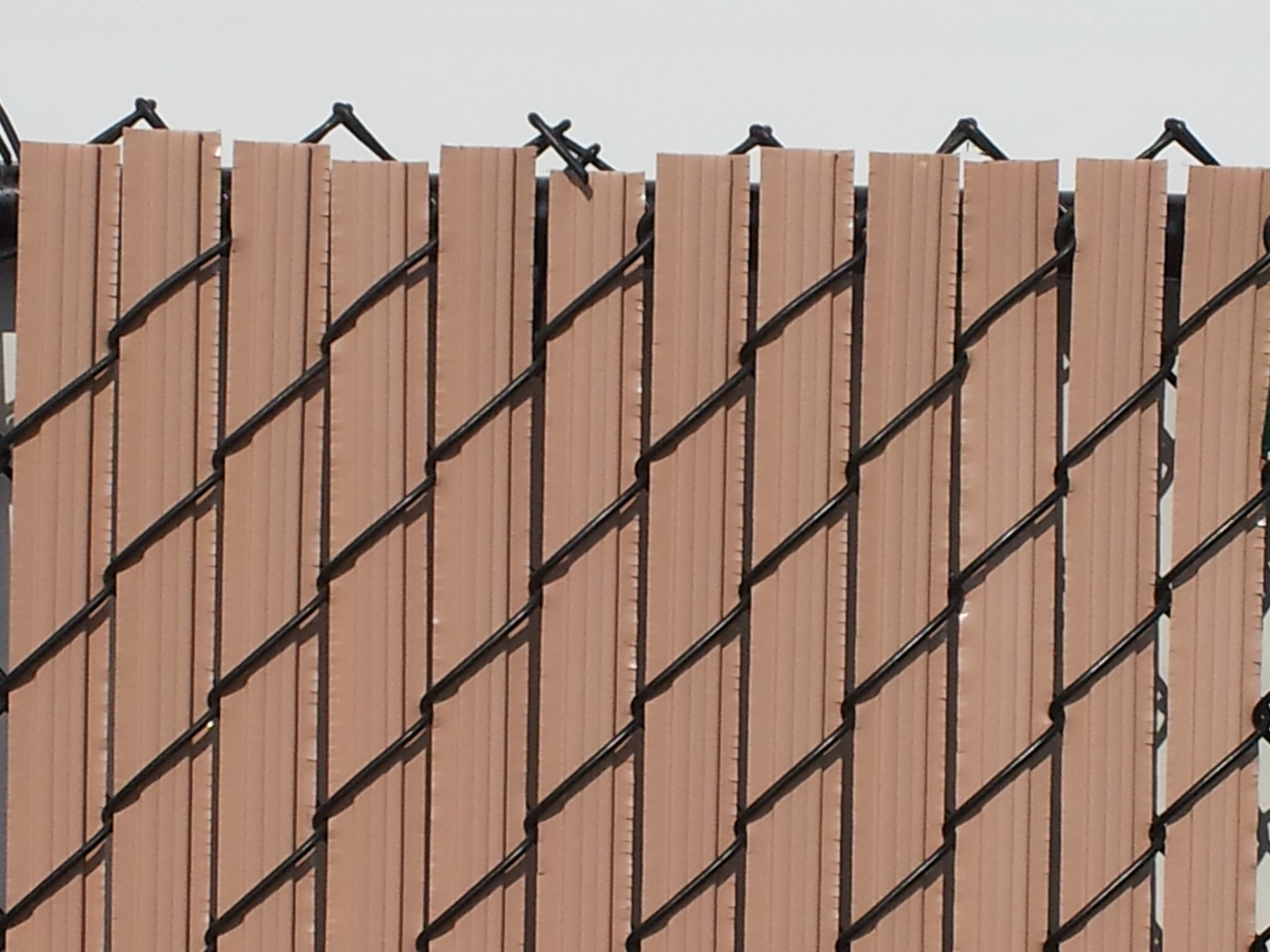 We carry PDS Privacy fence slats from 3' high to 12' high in many colors. We can match homes, business, and schools.