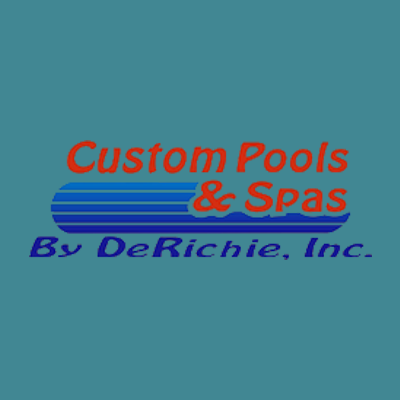 Custom Pools and Spas by DeRichie Inc. Logo