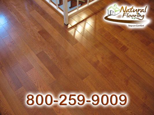 Gunstock Oak Smooth Wood Floor