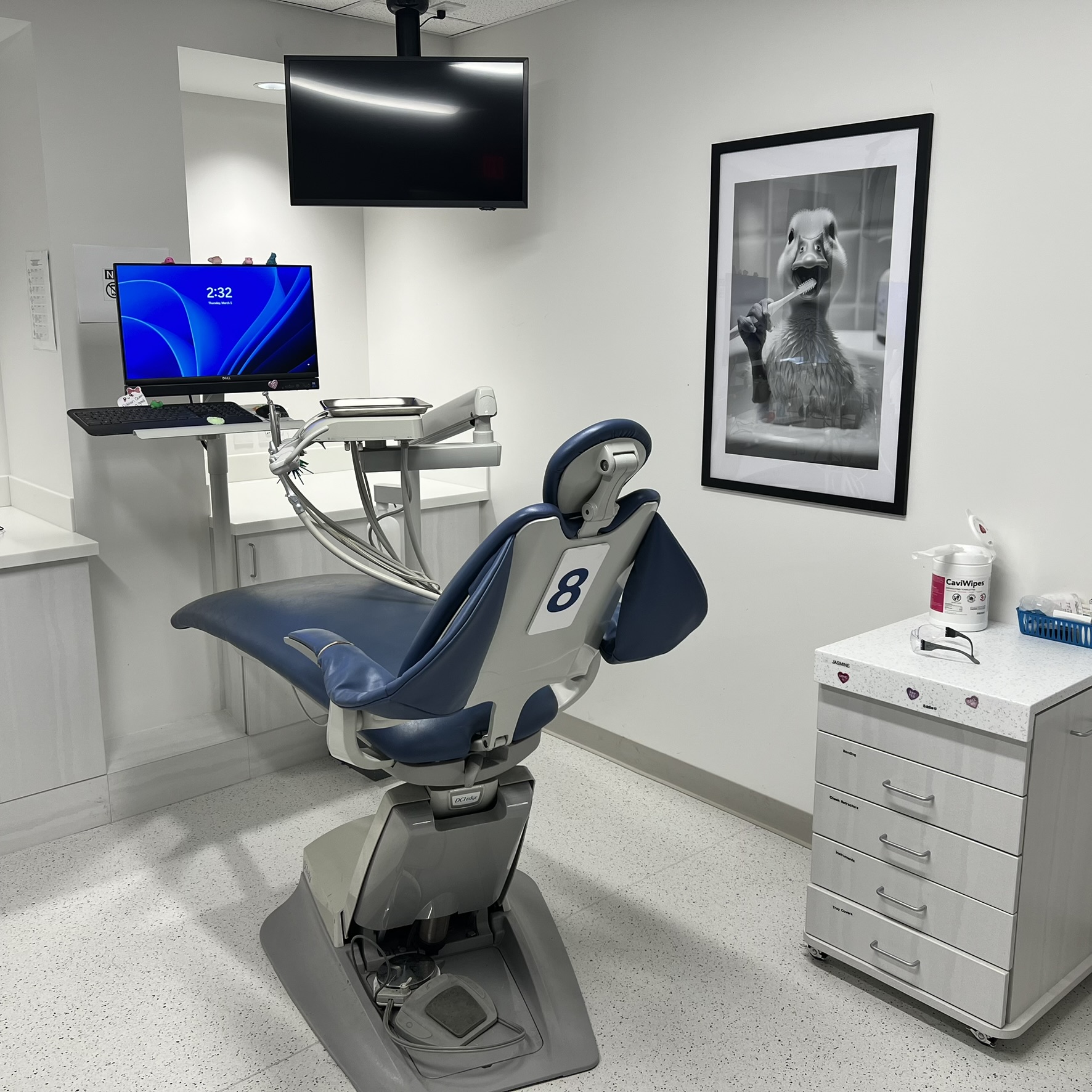 Exam Chairs, Children's Dental Health Orthodontics, Philadelphia, PA