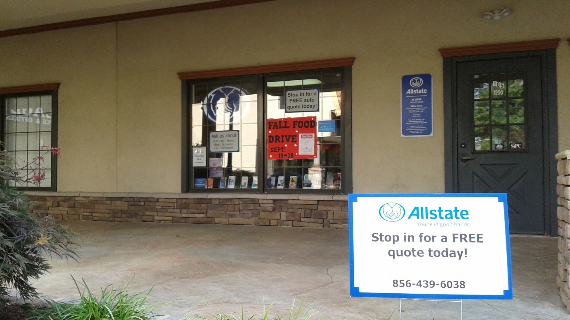 Picture of agency from walkway