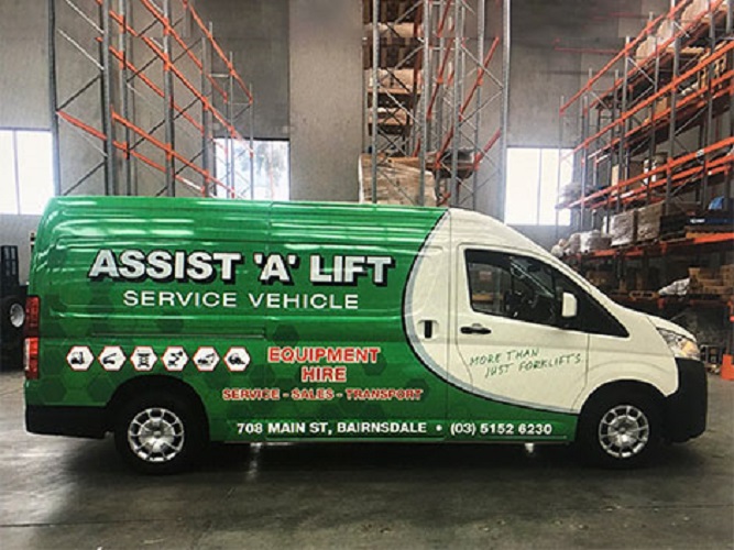 Images Assist 'A' Lift Forklifts