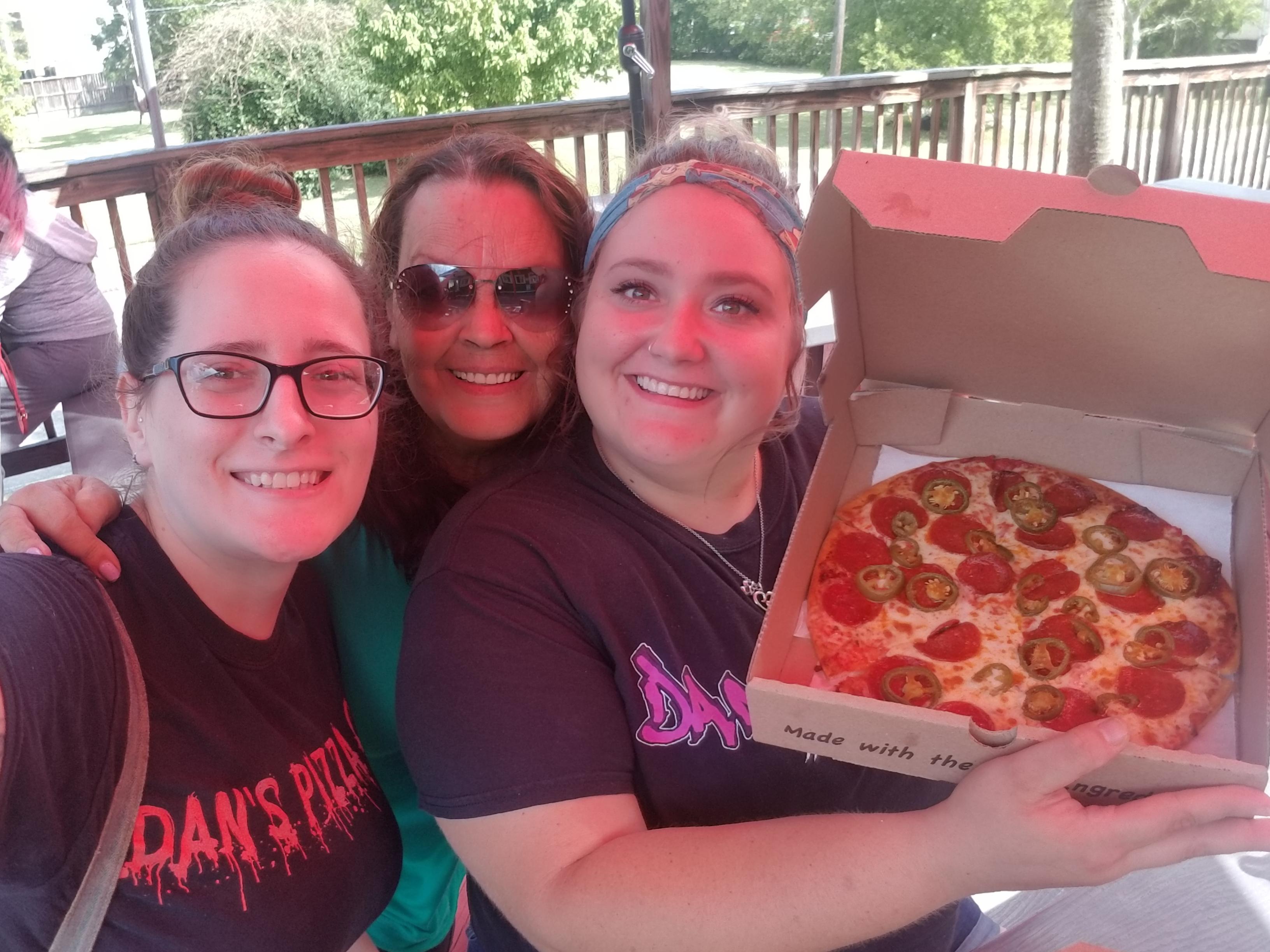 Gather with friends to enjoy Dan's Pizza the way you want it! The way it should be!
