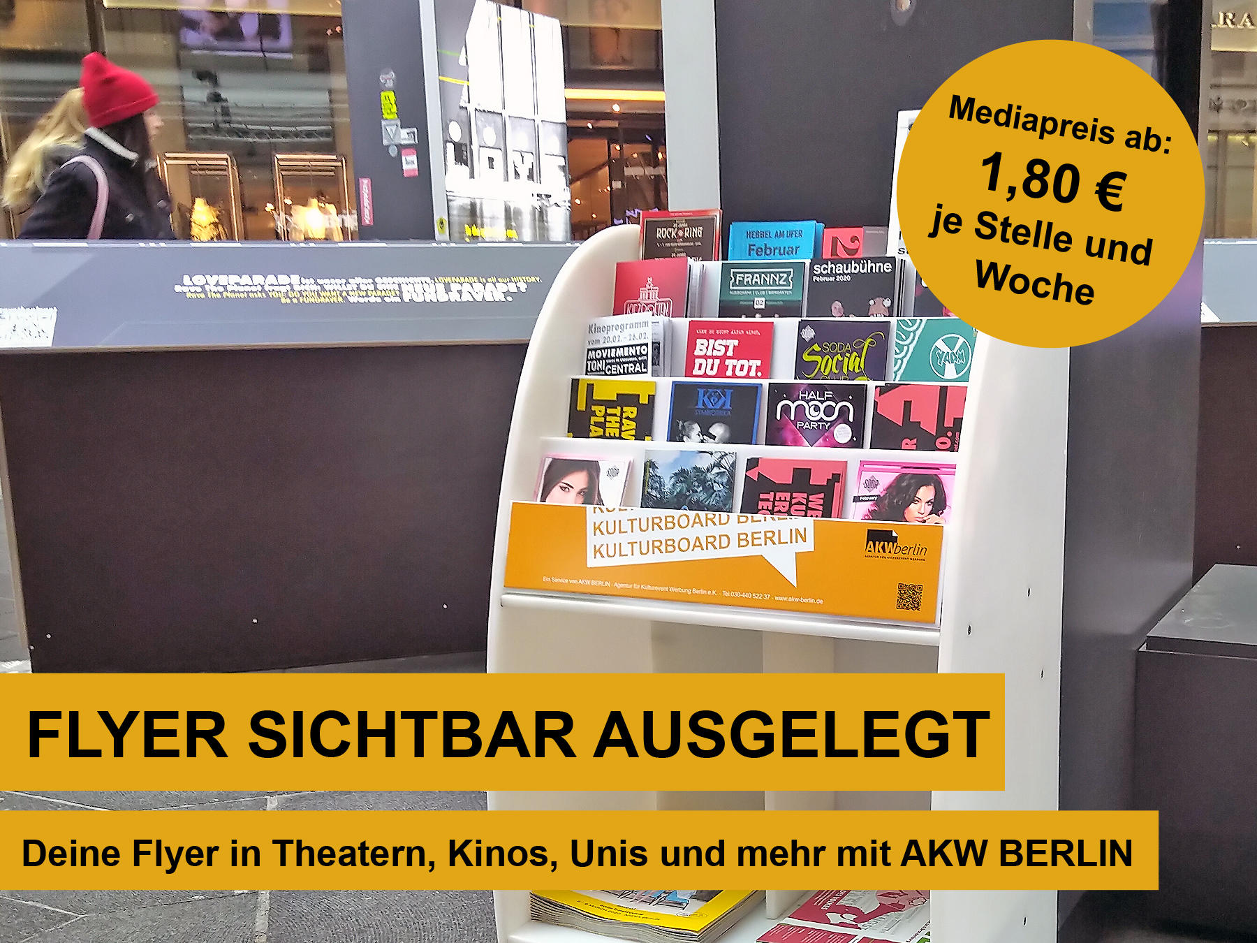 Bilder AKW Berlin - Agentur für Kulturevent Werbung Berlin e.K.