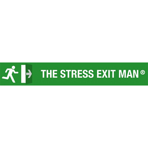 The Stress Exit Man Logo