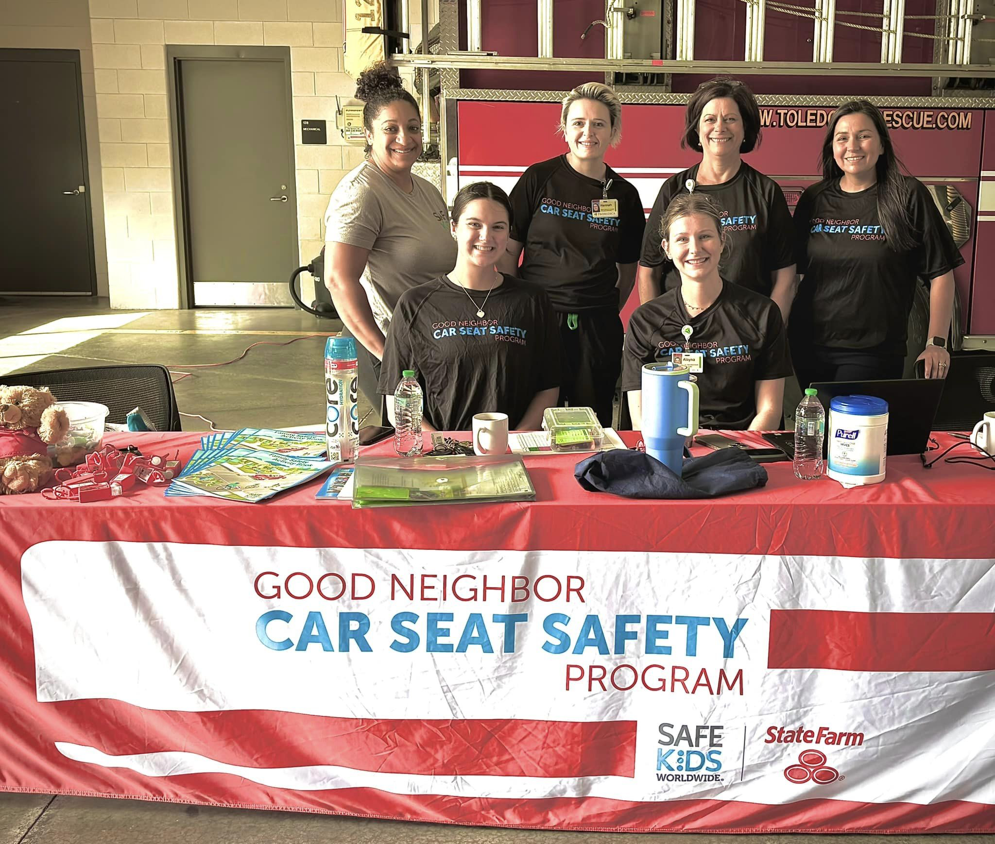 I had the great privilege to spend time with Safe Kids Greater Toledo and the Toledo Fire & Rescue Department helping parents keep their children safe on the road! I learned so much. If you’re not sure if your child’s seat is properly placed, please reach out. These ladies are making a difference in our city and protecting our babies. Thank you!