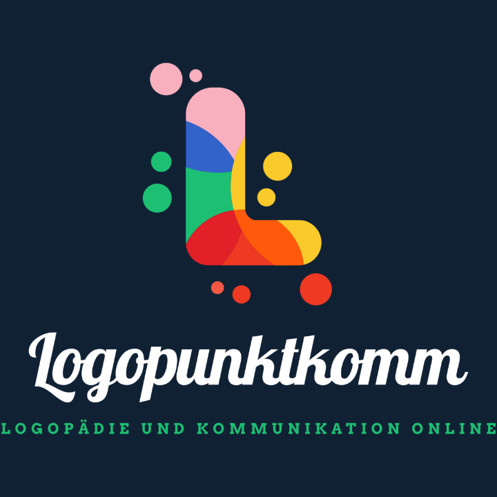 Logo Logopunktkomm - Logopädie digital, innovativ und unkompliziert