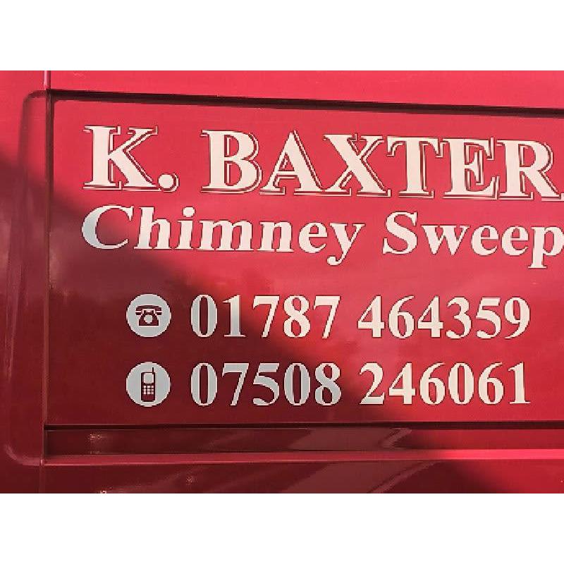 K. Baxter Chimney Sweep Logo