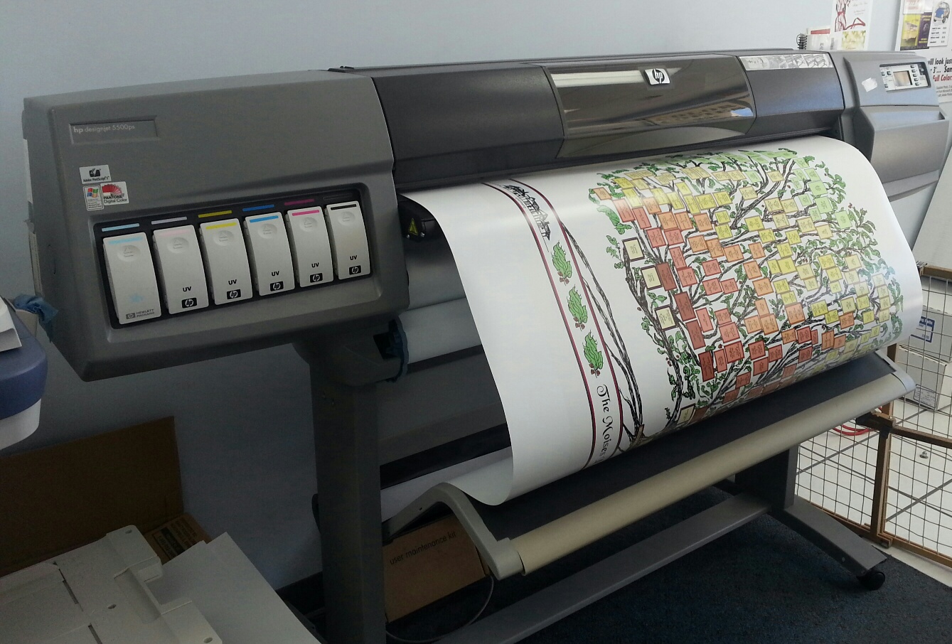Large format color printing!