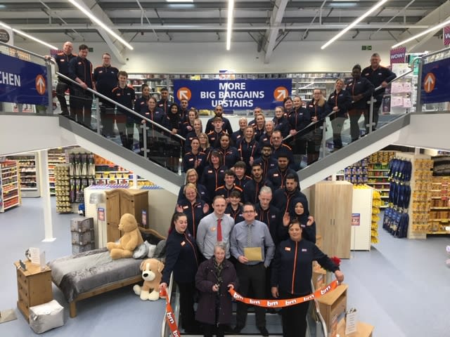 The store team is ready and the ribbon's been cut! B&M is open for business in Bingley! You'll find B&M's newest store located close to the town centre on Keighley Road.