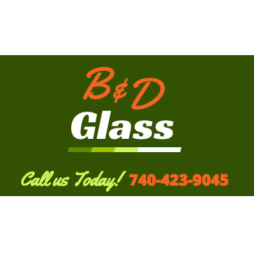B & D's Glass LLC Logo