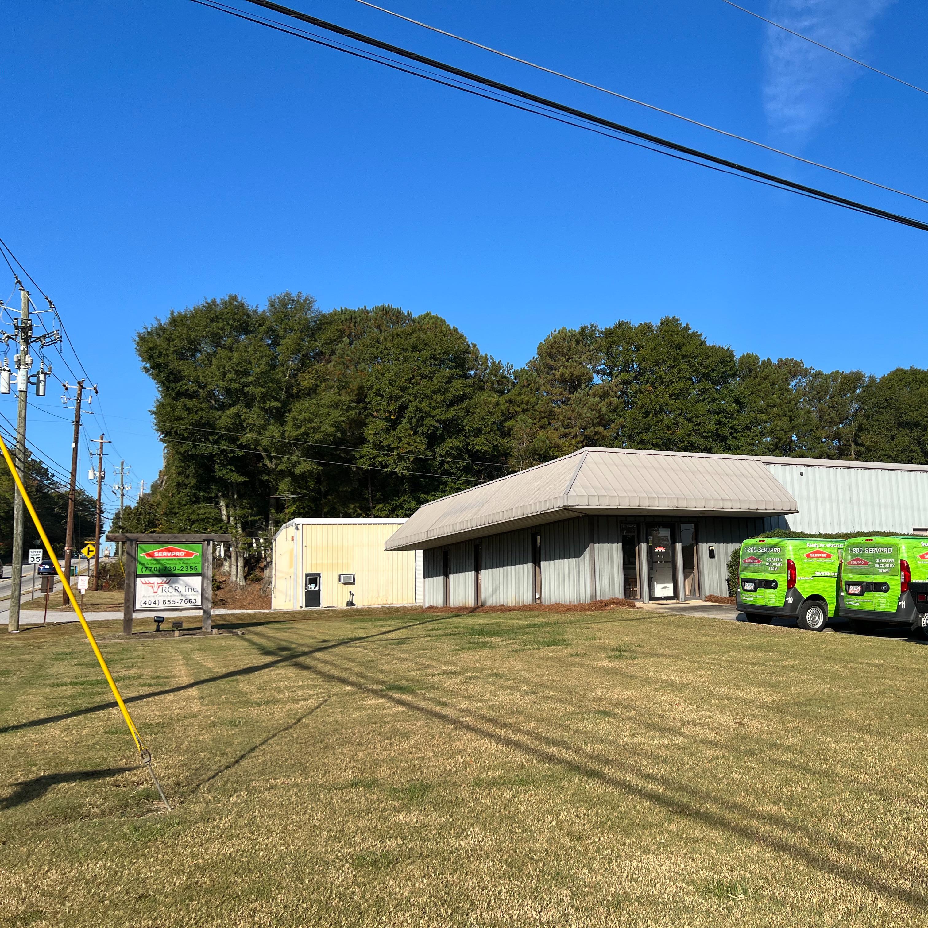SERVPRO of South Cobb office building. SERVPRO of Southeast Cobb Austell (770)779-9373