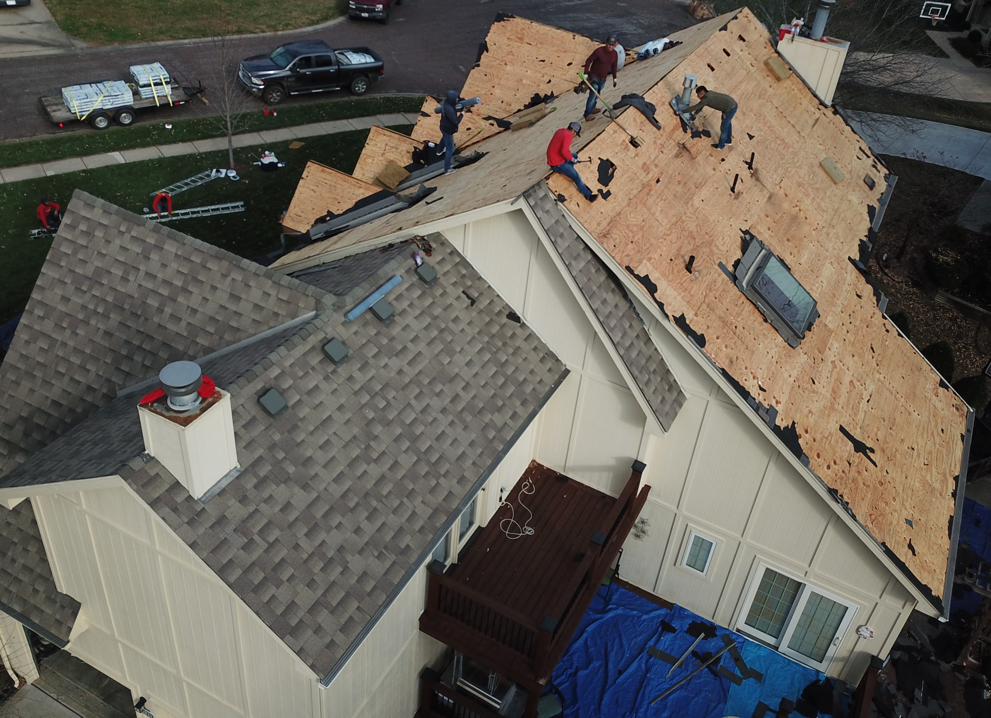 Roof-Tear-Off-Olathe-Kansas-True-Grit-Roofing-Company
