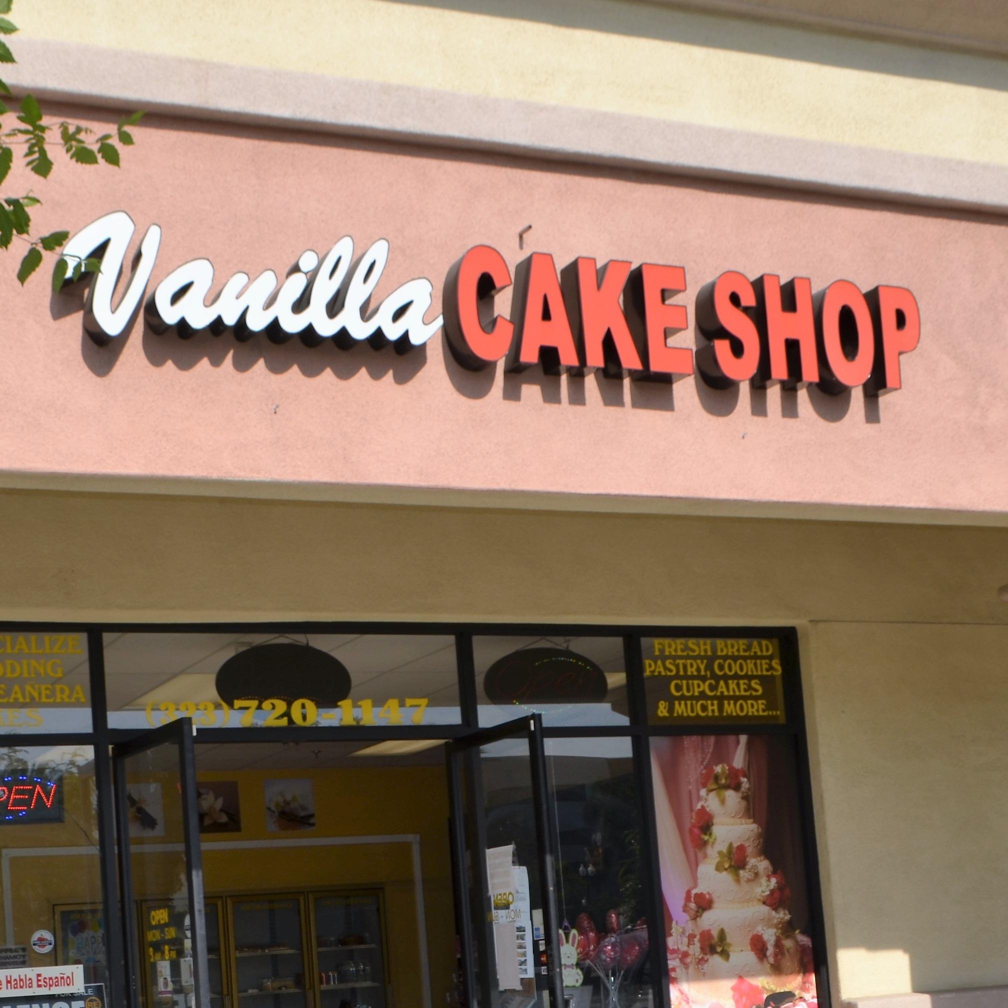 vanilla cake shop