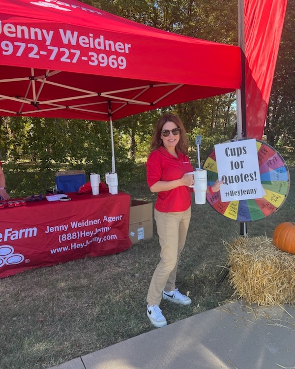 Some of our State Farm merch! Give us a call for a free quote.