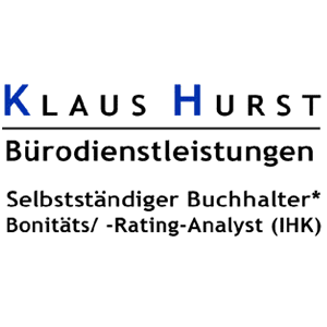 Logo Bürodienstleistungen Klaus Hurst - Selbstständiger Buchhalter*